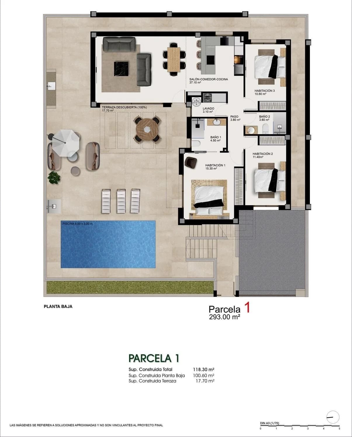 Villa de 3 chambres à vendre à Benijofar, Alicante - Image 2