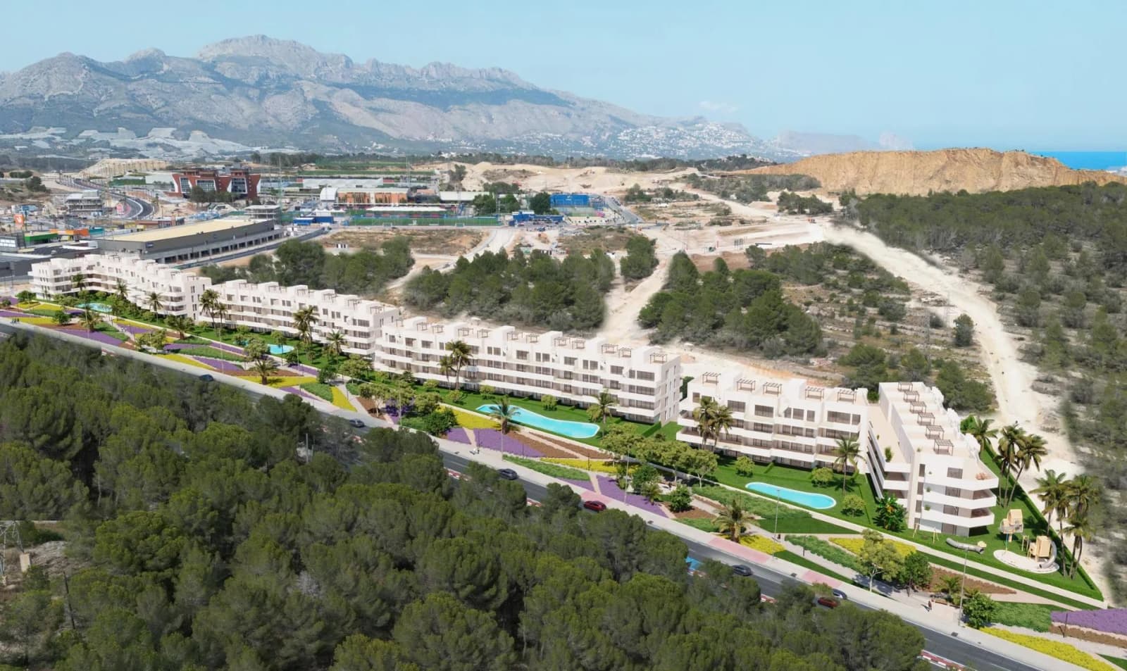3 Bedroom Apartment for Sale in la Nucia, Alicante - Image 3