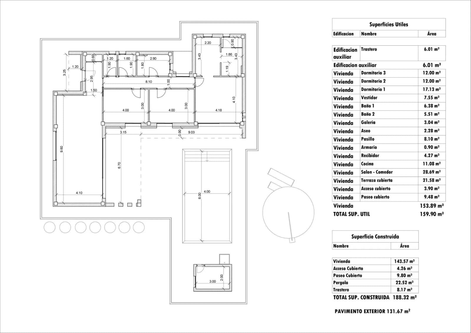 Villa de 3 dormitorios en venta en Aspe, Alicante - Image 9