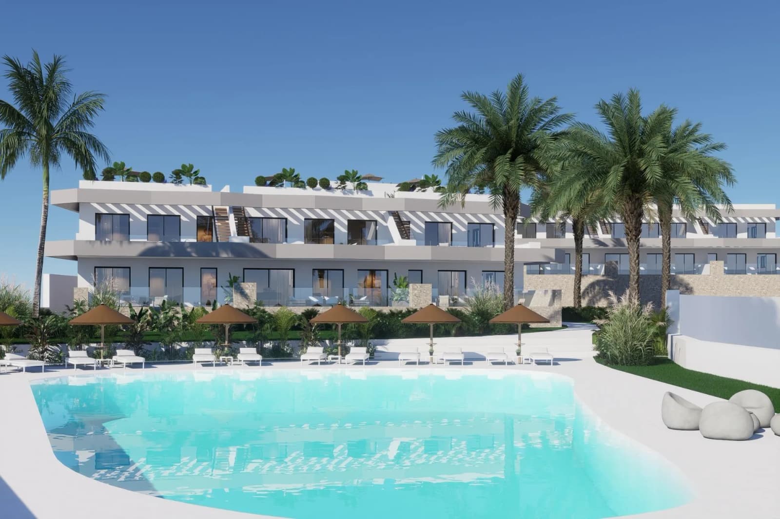 Bungalow de 3 dormitorios en venta en Finestrat, Alicante