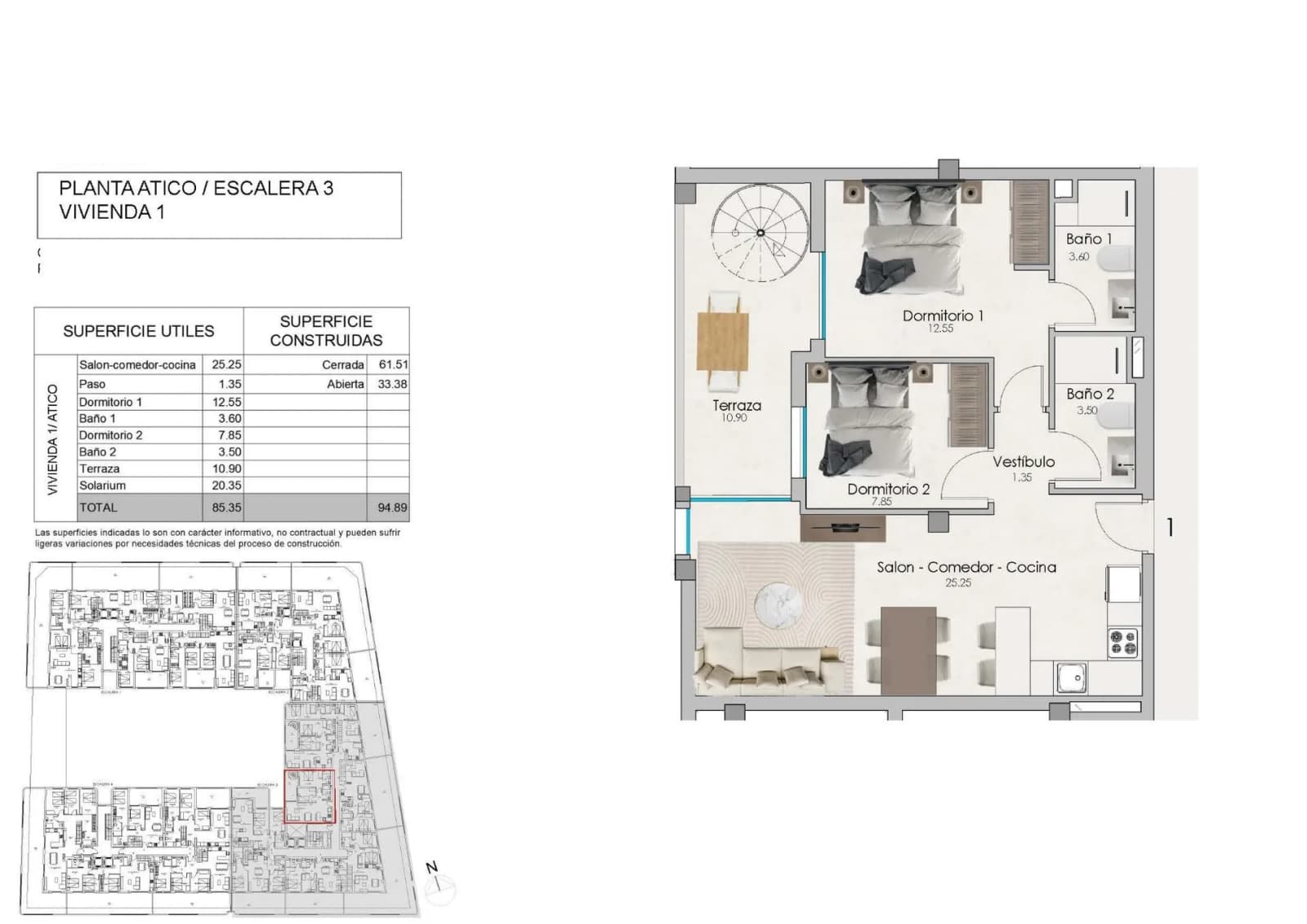 2 Bedroom Villa for Sale in Santa Pola, Alicante - Image 6
