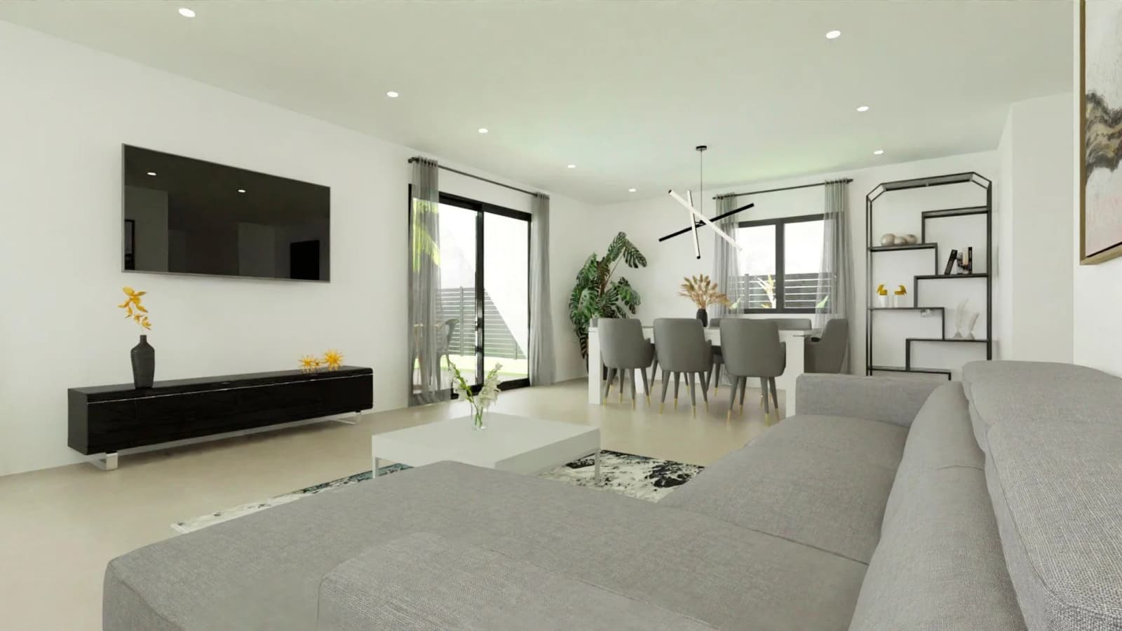 Villa с 3 спальнями на продажу в Monforte del Cid, Alicante - Image 3