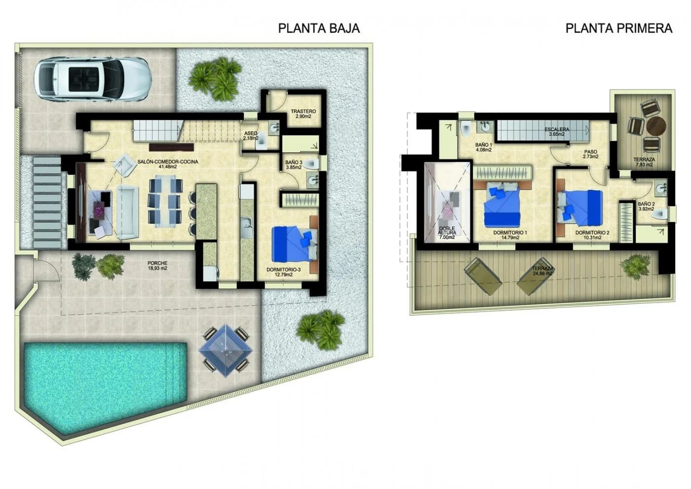 Villa de 3 dormitorios en venta en Benijofar, Alicante - Image 6