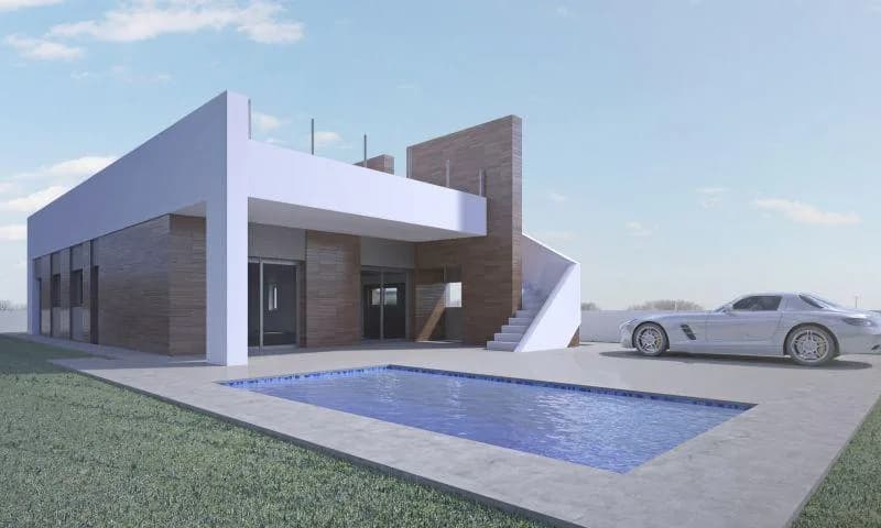 Villa de 3 dormitorios en venta en Aspe, Alicante