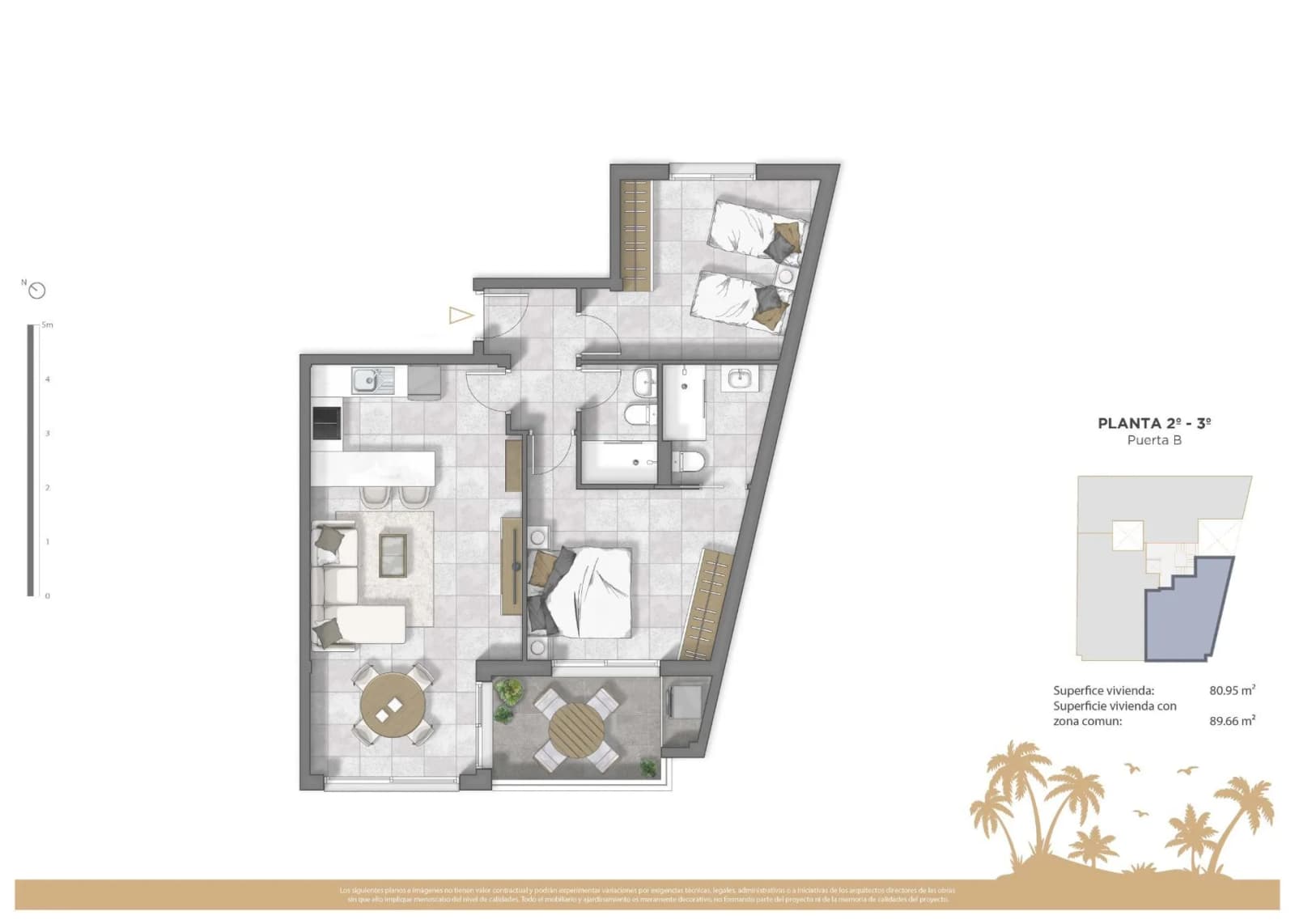 Apartment de 2 chambres à vendre à Guardamar del Segura, Alicante - Image 9