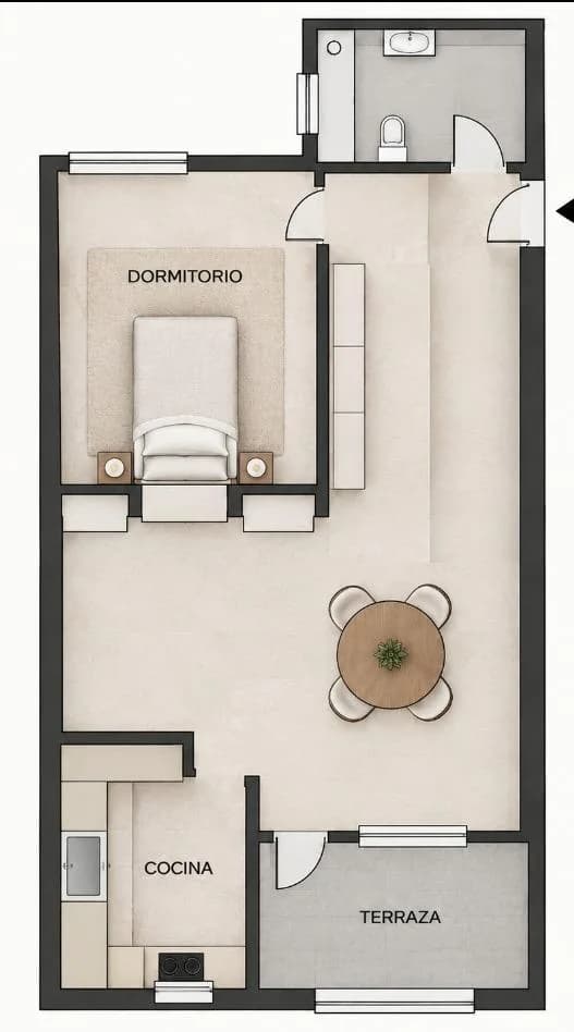 Apartment met 1 slaapkamers te koop in Torrevieja, Alicante - Image 8